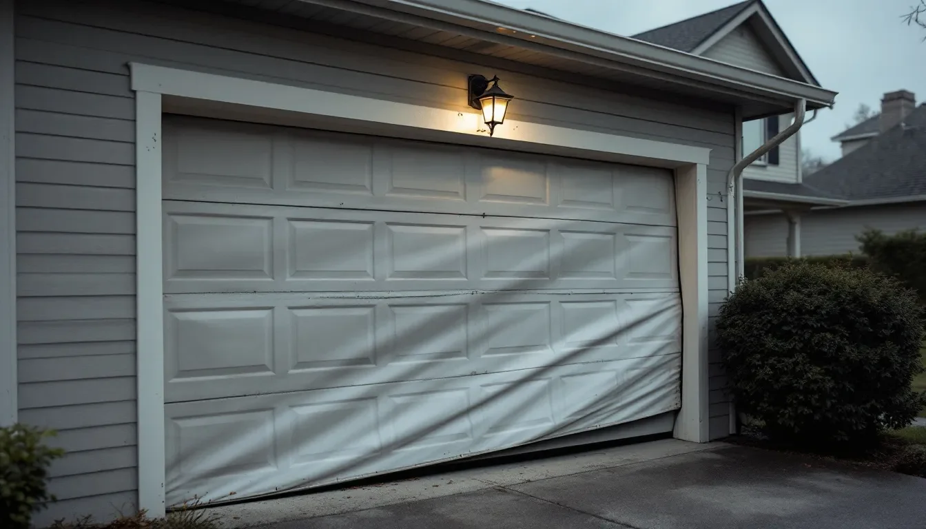 Steel Garage Door Repair in Tulsa