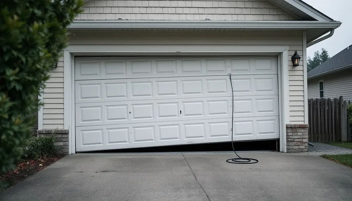 Fiberglass Garage Door Repair in Tulsa